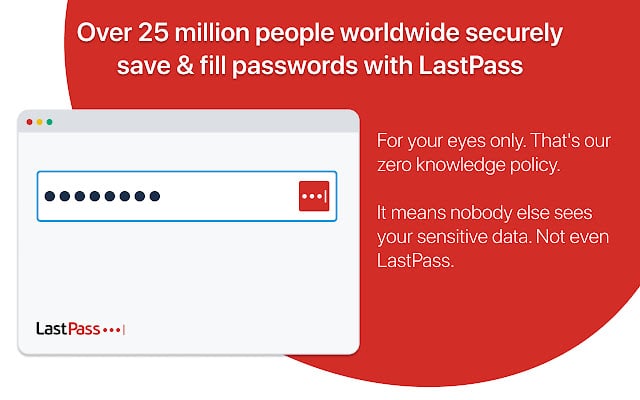 LastPass chrome extension