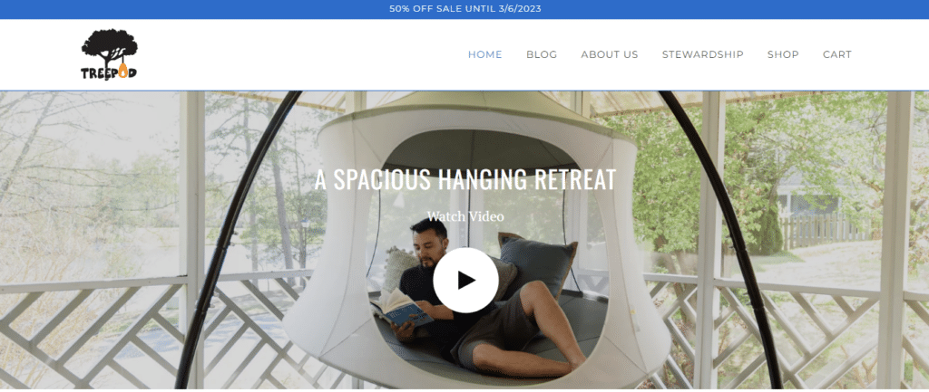 Treepod Homepage