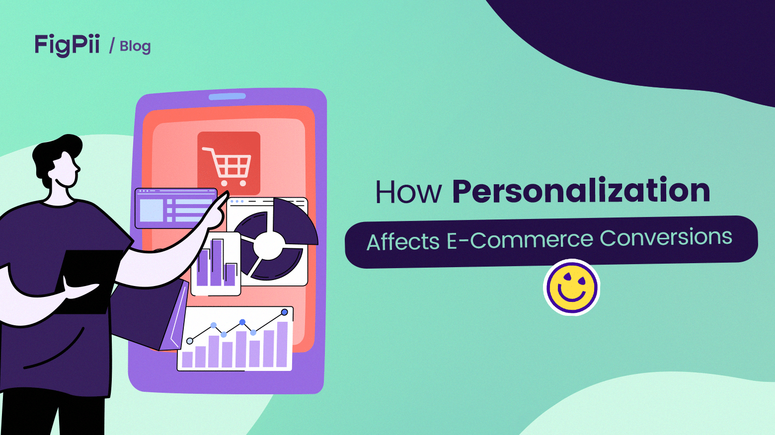 A featured image for an article on Impacts of Personalization on Ecommerce Conversion.