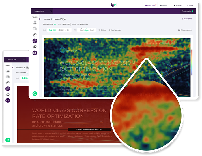 FigPii heat map tool